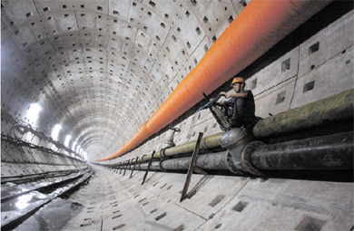 NFM Technologies termina il primo tunnel di attraversamento del fiume Yangtze in Cina