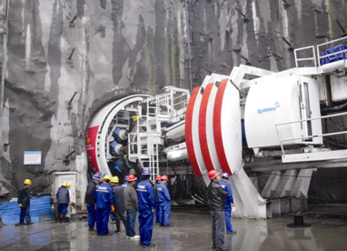 Cina - Due TBM Robbins per la Linea 6 della metropolitana di Chongqing