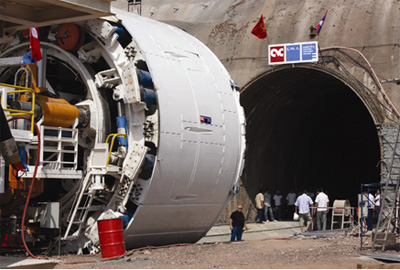 Laos - Una TBM Robbins per l'ampliamento della centrale idroelettrica di Theun Hinboun