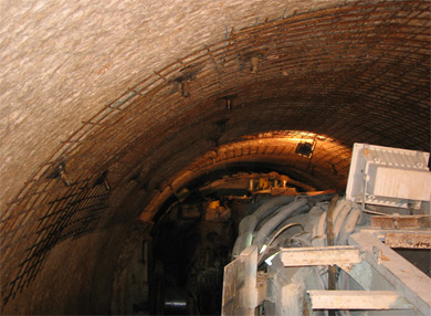 Una TBM Robbins avanza nel Tunnel Idraulico in Libano