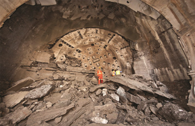 Canada - Completato lo scavo del tunnel di Niagara Falls