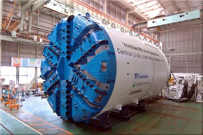 La TBM Mitsubishi arriva a Seattle per il tunnel di Beacon Hill