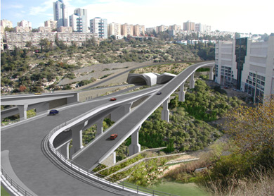 Progetto e realizzazione dei tunnel del Carmelo in Israele