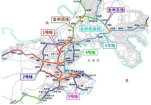 Cina - Tre nuove linee per la metropolitana di Dalian 