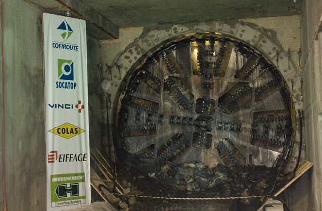 La TBM ha terminato i lavori nel tunnel dell’A86 a Parigi