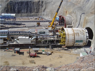 Arrancan dos Nuevas Tuneladoras en Pajares