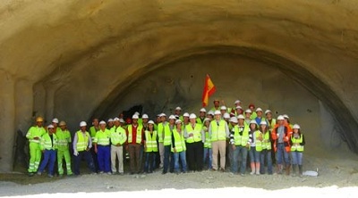 Spagna � Concluso lo scavo del tunnel ferroviario di Archidona