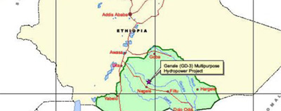 Etiopia - Accordo italo-cinese per l'impianto idroelettrico di Genale (GD3)