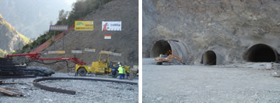 Andorra realizza il tunnel Dos Valires