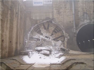 Caduto il diaframma del secondo tunnel di Castellanza