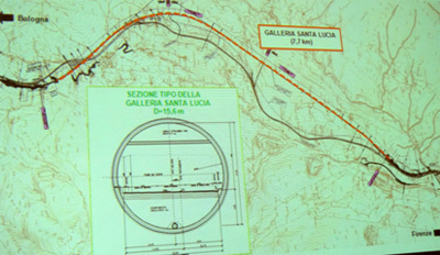 Italia/Toscana - Nuovo passo avanti per la progettazione definitiva della terza corsia e della nuova Galleria Santa Lucia sull'A1 tra Barberino di Mugello e Calenzano